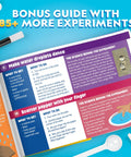 Science Magic Kit For Kids With 100 Plus Experiments And Magic Tricks, Chemistry Set And STEM Projects bonus guide page