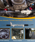 Chevrolet Silverado 1500 GMC Sierra 1500 Power Steering Rack And Pinion Assembly Replacement Beefed Up Heavy Duty
