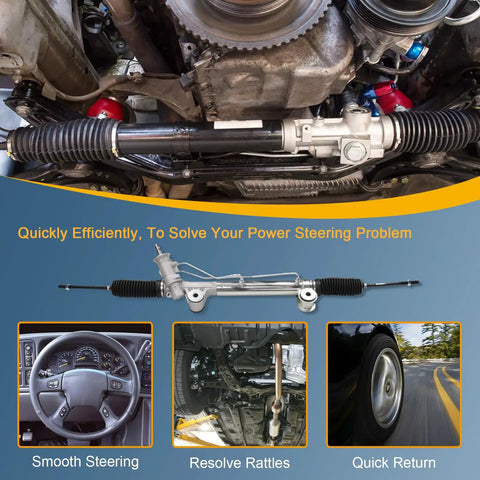 Chevrolet Silverado 1500 GMC Sierra 1500 Power Steering Rack And Pinion Assembly Replacement Beefed Up Heavy Duty