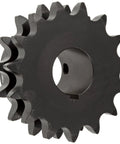 Tough As Nails Winch Roller Chain Sprocket With Hardened Teeth And Type B Hub, 15 Tooth high carbon steel sprocket.