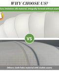 Imitation silk material comparison for Upgrade Your Space with This Epic 20 Inch White Bubble Saucer Lantern Pendant Light.