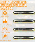 Four CO2 rearming cylinders for life jackets with 1/2-inch thread and 33 grams, shown in a row with features listed