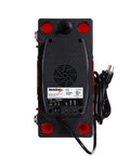 DiversiTech ULTRACP-22 condensate pump back view with 120V power cord and red inlet/outlet ports, 22 ft lift.
