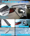 Rock Solid Magnetic EV Charger Port Cover With Premium Leather Edging Built For Steel Frame Electric Rides To Keep Rain Snow And Street Filth Off Your Plug So You Never Run Dry, featuring strong magnetic design.