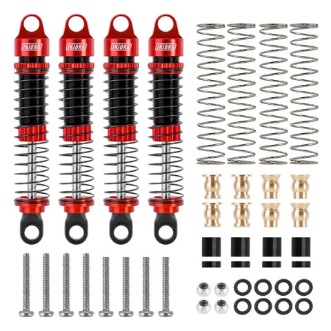 59mm Threaded Shock Absorber Oil Damper For 1 18 RC Crawler Compatible With Redcat Ascent 18 And HPI Venture 18 Dual Spring Rates 0.45mm And 0.5mm Beefed Up Performance Upgrade set