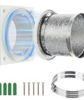 Magnetic Dryer Vent Kit With Self Aligning Quick Connect Strong Airtight Seal Includes Flexible Hose And Clamps Easy Setup