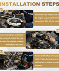 Installation steps for Premium Radiator Cooling Fan Assembly Oem Replacement Fits 2005 2013 Volkswagen Jetta Golf.
