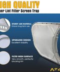 Dryer Lint Filter Screen Replacement For LG And Kenmore Dryers Fits DLG Series Models, showing ABS material and mesh surface.