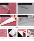 Comparison of scratch resistance and toughness in Glitter Pink Easy Peel And Stick Contact Paper for dresser makeover.