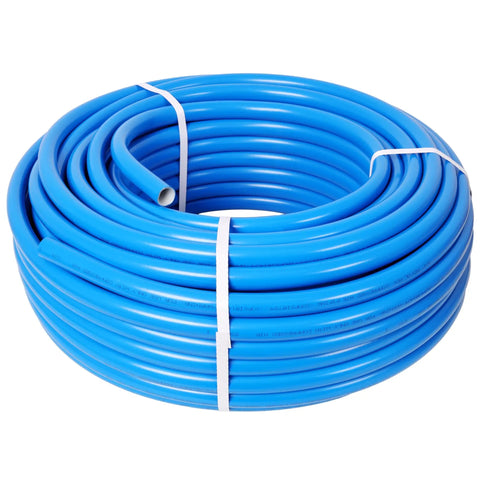 Boss Grade Blue Air Compressor Piping Tube 3/4 Inch X 200 Feet, heavy duty blue tubing roll for pneumatic applications.