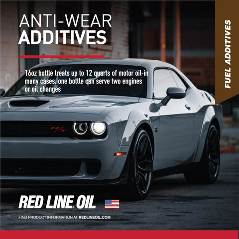 Engine Oil Break In Additive For Conventional And Synthetic Oils Delivers Extra Protection During Break In ad with car image