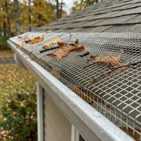 Heavy Duty Stainless Steel Mesh Screen Roll For Real Ventilation 12 By 60 Inches 5 Mesh covers gutter as leaf guard