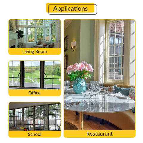 Quick Swap White Plastic Window Screen Corner Keys For Storm Frame Assembly displayed in living room, office, school, and restaurant settings.