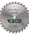 Shop Favorite Killer 10 Inch Glue Line Rip Saw Blade With 5/8 Inch Bore And 30 Triple Chip Grind For Clean Woodworking Cuts. 10" diameter blade with carbide tips.
