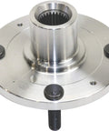 Front view of Front Wheel Hub Bearing Assembly Replacement Fits Hyundai Sonata 2002-2005, Kia Optima 2003-2005, Magentis 2002-2005 Left Or Right Side, 4 Lug Bolt Pattern Direct Fit OE Replacement Interchange 930011 showing 4-lug pattern.