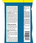 Back view of pack for Disinfecting Electronic Wipes For Screens And Devices Keep Your Gadgets Clean On Laptops Computers Tablets And TVs With A Safe Quick Dry Formula And Wipe Then Air Dry Convenience For Non Porous Surfaces