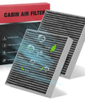 Activated Carbon Cabin Air Filter for Mitsubishi and Nissan cars and SUVs - Fits Eclipse Cross, RVR, Outlander, Sentra, Altima