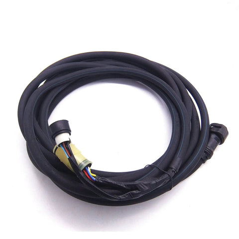 Main Wiring Harness 10P for Yamaha Outboard Engine 704 Remote Control Box 8m Cable, coiled, connectors visible