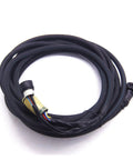 Coiled 20 Foot Yamaha Outboard Main Wiring Harness 10P Cable For Remote Control Box 704 Series 6 Meter Black