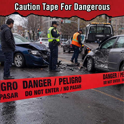 Top Shelf Six Roll Red Hazard And Caution Warning Tape No Sweat Non Adhesive Barrier Ribbon For Job Site Crowd Control 3 Inch X 1000 Ft Heavy Duty Safety Rolls Construction Zones And Event Barricades