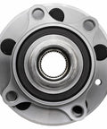 Top view of Front Or Rear Wheel Bearing Hubs Assembly For Ford Explorer And Police Interceptor Utility 5 Lug ABS 512460 Replacement
