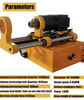 Yokoma 110V portable line boring machine with 4.92ft drilling bar, bore 1.77–7.08 in, yellow metal frame