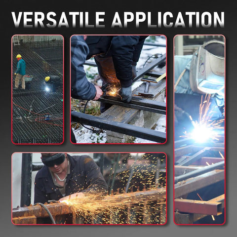 Heavy Duty 50 Foot 250 Volt Welder Extension Cord with 10 AWG Conductors used in versatile welding applications
