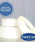Three rolls of UHMW Polyethylene Tape With Aggressive Acrylic Adhesive For Squeak And Vibration Reduction, Translucent 3 Inch By 36 Yard Roll.