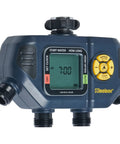 Four Zone Digital Water Timer With Flexible Scheduling From Every Hour To Once A Week Manual Override No Fuss Setup Display