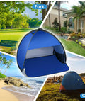 Portable Pop Up Pet Tent Sun Shade Shelter for Dogs, Cats and Small Animals at park, yard, beach, and camping sites.