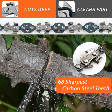 53 Inch High Limb Rope Saw Kit With 68 Teeth On Both Sides cutting tree branch