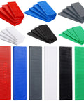 300 Pcs Plastic Flat Shims For Tile And Floor Leveling With Six Size Options From 3 64th Inch To 1 4th Inch Color Assortment