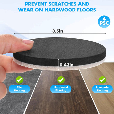 Move Heavy Furniture And Appliances Like A Boss With This Lifter Tool And 8 Pack Of 3.5 Inch Sliders Cut Your Effort By 80 Percent With The Lift And Glide System Reusable Moving Pads And Floor Protectors For Carpet Or Hardwood