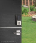 Square Smart Lock Second Gen With SmartKey Security And Home Connect For Smooth Home Automation Z Wave Plus Deadbolt in Satin Nickel