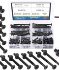 All In One Baby Crib Hardware Kit With M6 Hex Socket Cap Bolts And Nuts 141 Pcs In 15 To 80mm Sizes Allen Wrench Included