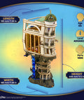 Gringotts Bank Marble Run 3D Wooden Puzzle For Adults Includes Continuous Marble Action Secret Vault System Mechanical Model Kit DIY Building Craft Brain Teaser Collectible Book Design Must Have, 440mm tall, 1000 parts