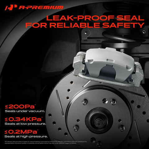 Heavy Duty Front Right Passenger Disc Brake Caliper With Mounting Bracket Fits Nissan Maxima Sentra 2009 To 2023, leak-proof design.