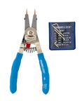 6.5 Inch Retaining Ring Pliers For Auto And Machinery, Heavy Duty Snap Ring Tool With Easy Grip Handles, Precision Tips, Durable Alloy Build, Ideal For Mechanics And DIYers, Model 926, with interchangeable tips displayed.