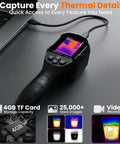 Infrared Thermal Camera For Home Inspection 240x240 TISR Sensor Pro Grade 14 Hour Battery 25Hz Handheld
