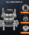 Premium Rear Wheel Hub Bearing Assembly 512436 For 2010 To 2013 Kia Forte Koup Forte5 And Forte Easy DIY Kit with installation views