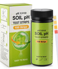Ultimate PH Test Kit With 100 Strips For 3.5 To 9 Range package and test vial displayed together