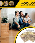 Family sitting on floor with Ultimate Floor Repair Kit With 250 Replacement Screws To Stop Squeaks And Floor Noise Through Carpet