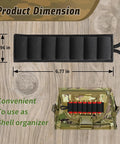 4 Packs 7 Rounds 12 And 20 Gauge Tactical Shotgun Shell Holder Carrier dimensions