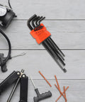 Solid Tabletreands 2 Sets Hex Key Wrench Kit With Ball End L Shaped Metric Spanner Tools For Bike And Household Repairs High Carbon Steel Ergonomic Handles Grip Comfort Easily Fix Stuff, 2 pack