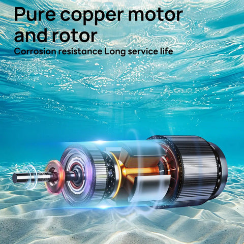 Pure copper motor of 12V DC Submersible Deep Well Pump With 3.2 GPM Max Flow And 230 Ft Max Head, Solar Or Battery Powered For Well Water