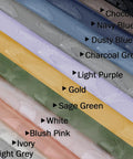 Various colored fabrics including Ivory Sheer Curtains Two Panel Set For Bedroom Or Living Room, Light Filtering Soft Tufted Texture