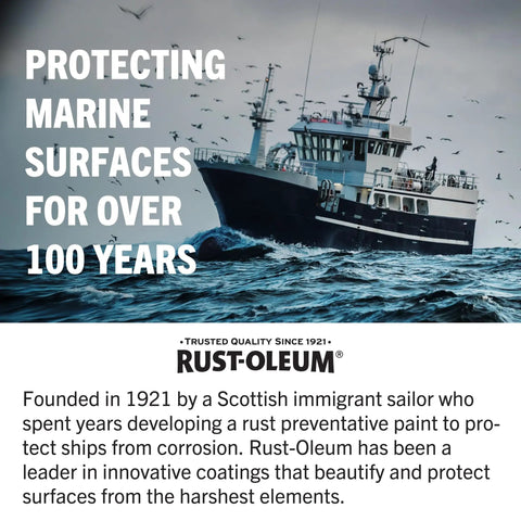Marine vessel in open water, showcasing protection with Marine Flat Boat Bottom Antifouling Paint For Fiberglass, Wood And Steel, 1 Quart