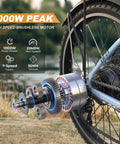 Electric Bike For Adults With 1000W Peak Motor And 20 MPH Top Speed City Cruiser Ebike With 48V Battery Up To 50 Mile Range
