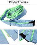 Heavy Duty Nylon Protective Sleeves For Vacuum Hose D27 And D32mm Dust Extractor Cover Guard with green lining and clips.