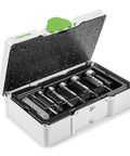 Heavy Duty Forstner Drill Bit Set With Dead On Centering Tips And Razor Sharp Cutting Edges For No Sweat Woodworking Holes In Lumber And Fine Home Cabinetry Projects in storage case.